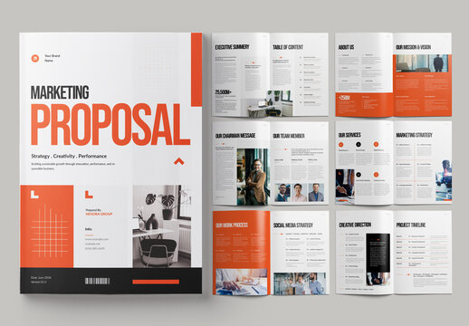 Marketing Proposal Brochure Template