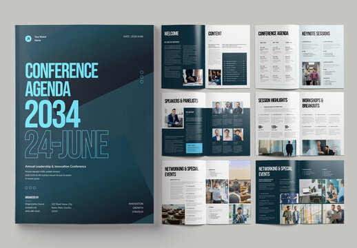 Conference Agenda Layout