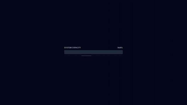 Progress bar loading animation futuristic digital interface element