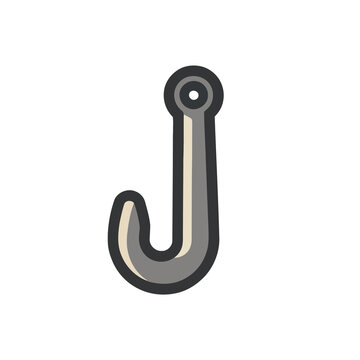 Fishing hook icon