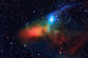 Blue Horsehead Nebula © ocudrone