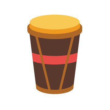 Conga drum illustration