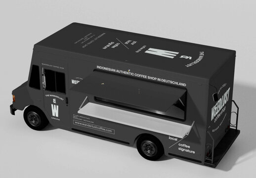 Restaurant Van Mockup