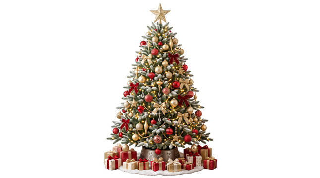 decorated christmas tree