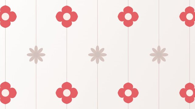 Minimalist repeating flower pattern wallpaper floral wallpaper minimalist design abstract flowers wall covering decorative background floral wallpaper minimalist design abstract flowers