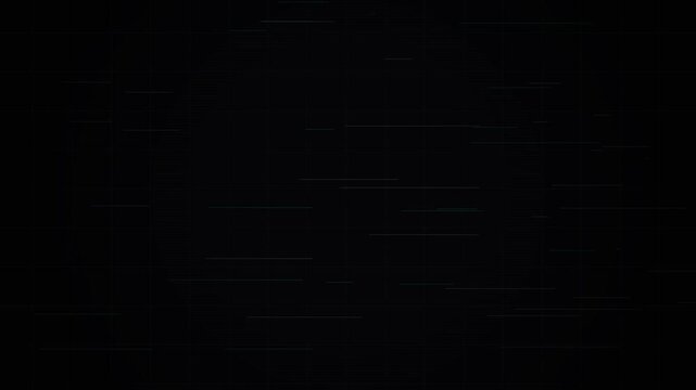 Abstract Neon Cyberpunk Sign Flickering Background