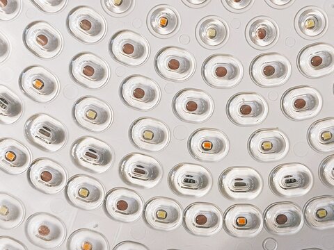 LED Light Panel Closeup