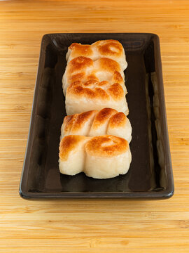 Marzipan from Toledo, sweet dessert made of almond, sugar and egg.