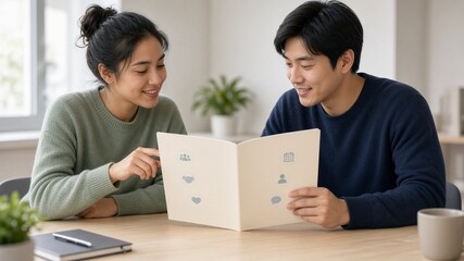 Obraz premium Onboarding buddy pairing across language backgrounds