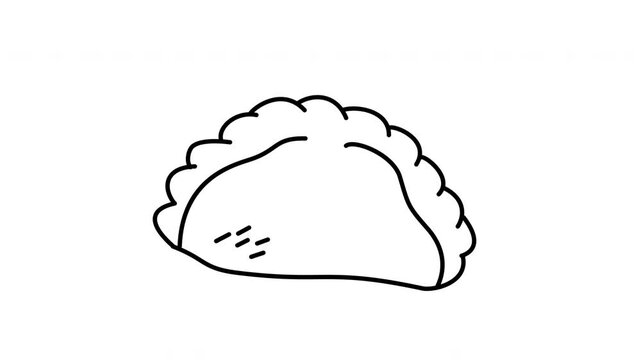 empanada icon food