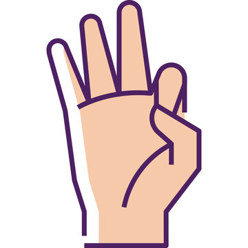 hand mudra icon