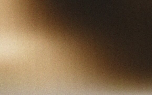 Warm brown and beige soft gradient with a fine grainy texture for elegant and professional corporate presentations