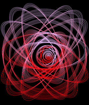 Neon Glowing Radioactive Waves