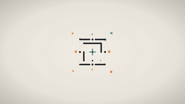 Abstract geometric shapes forming a logo