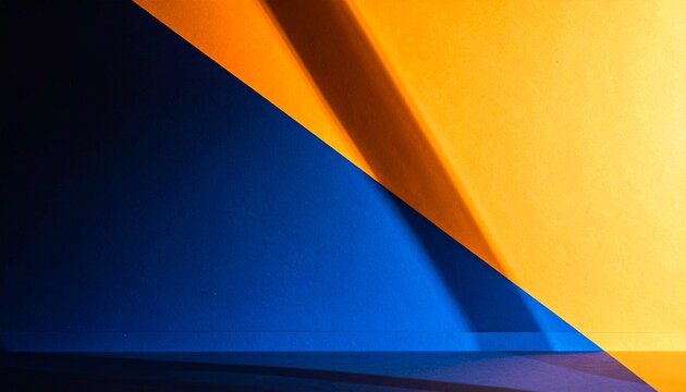 blue and yellow