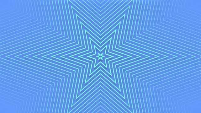 Subtle layered paper star pattern with concentric embossed lines radiating from center animation
