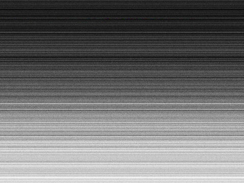 Abstract background featuring a monochromatic gradient of horizontal lines transitioning from dark black at the top to bright white at the bottom edge texture