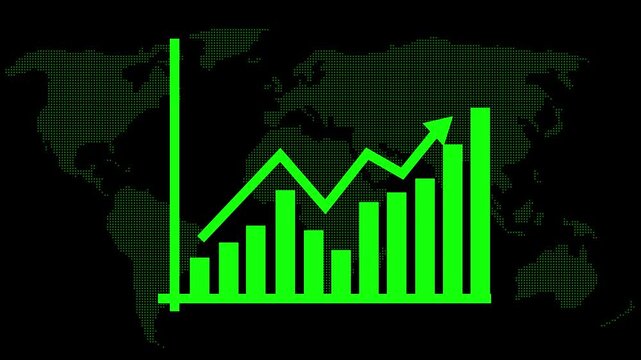 Revenue and Profit Growth Animation for Corporate Business Reports