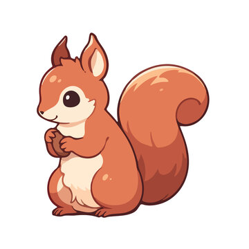 squirrel with nut