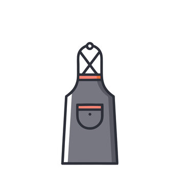 Stylized apron icon