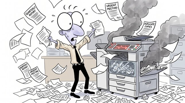 business man at work