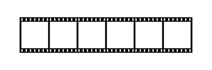 Fototapeta premium Film strip frame vector illustration