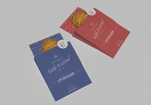 Bakery Paper Bag Mockup