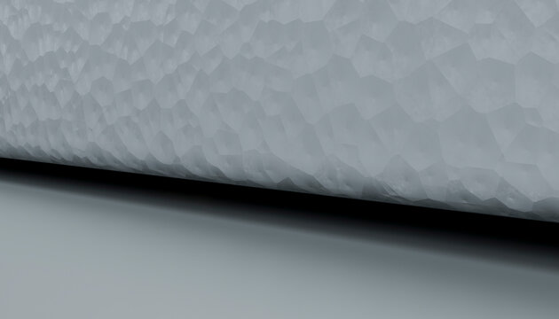 Abstract grey polygonal textured surface with gradient shadow