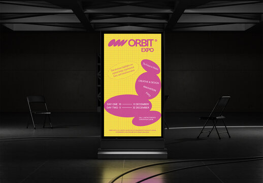 Vertical Screen Mockup