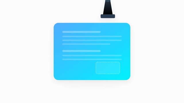Rounded Insurance Claims Document with Glowing Approved Stamp Press Animation