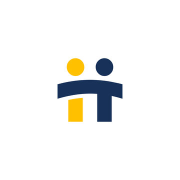 man and woman logo