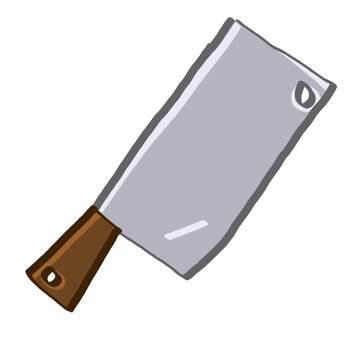 Large Kitchen Cleaver