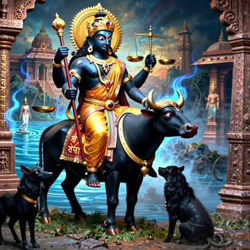 Yama, Hindu god of death and ruler of the departed