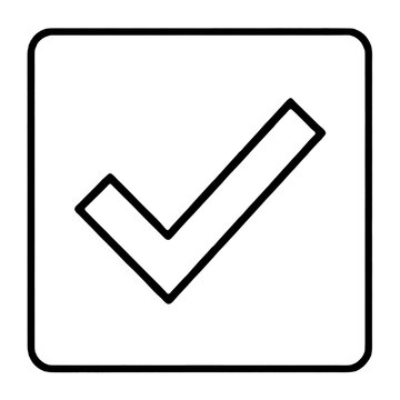 check mark icon isolated PNG transparent