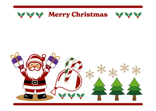 クリスマス■サンタさんのXmasカード
