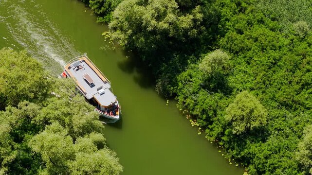 Skadar Lake at Vranjina Island and Causeway, Montenegro