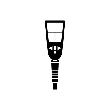 Dive Computer icon, featuring a simple, clean, and solid glyph style. The icon can be used as a symbol, sign, or logo