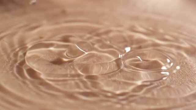 High resolution stock video footage of skin surface rippling like water showing abstract micro structural details and textures with professional motion details