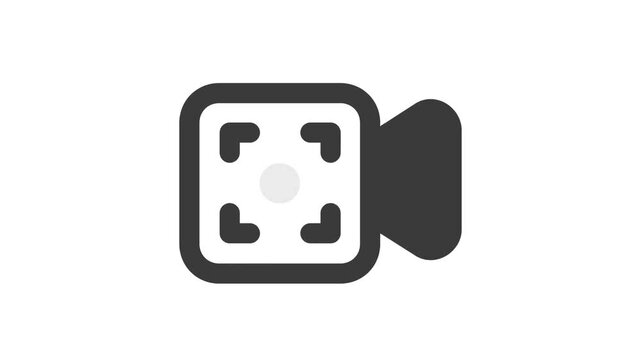 black dice icon