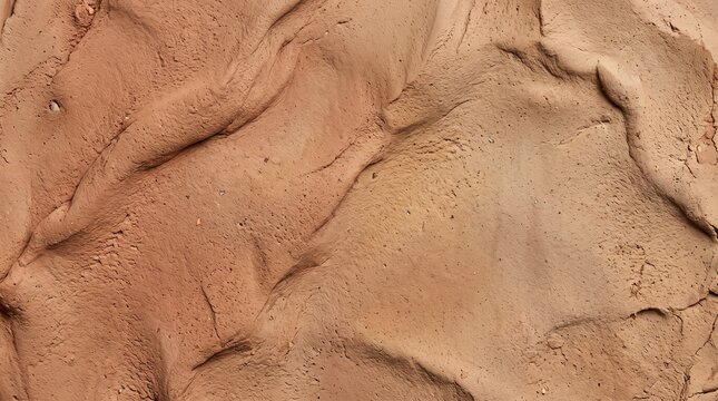 Close up macro shot of smooth creamy chocolate frosting texture.