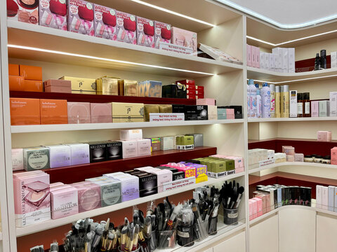 shopping in the store