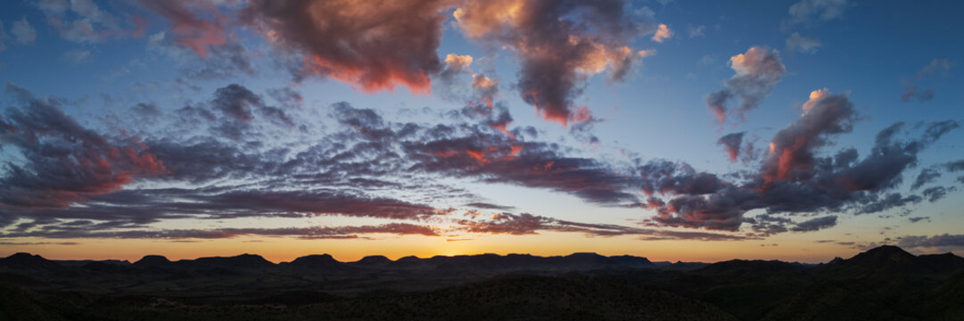 Sunset from Etambura Camp