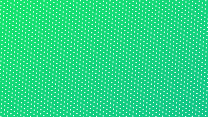 Christmas Polka Dots Abstract Background in Emerald Green Palette Featuring Smooth Gradient Lighting and Copy Space for Social Media Design. © Basant