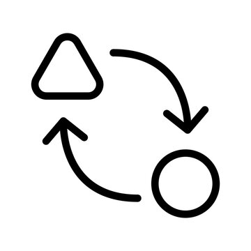 Convert Icon Vector Symbol Design Illustration