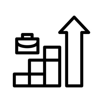 Career Icon Vector Symbol Design Illustration