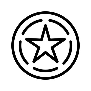 Star Icon Vector Symbol Design Illustration