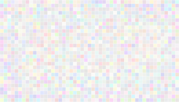 mosaic square background (light colorful)
