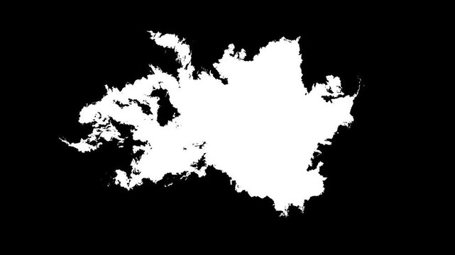 4 luma mask transitions of quick ink fluids, ink effect, transparent, chamber matte, splash transition reveals, drop texture, falling spreading, Ink Drops Transition black Background. 4k video