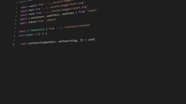 Computer software development programming source code  