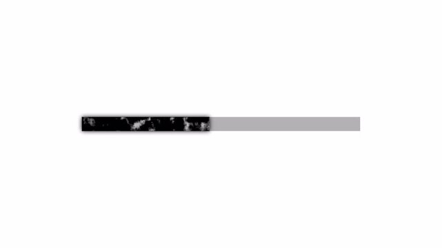 abstract loading bar animation transparent background, Loading bar and percentage Futuristic progress loading bar 0-100 percent in 4k	